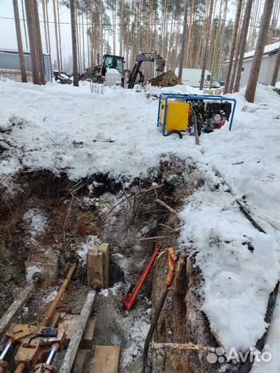 Бестраншейная замена трубопроводов