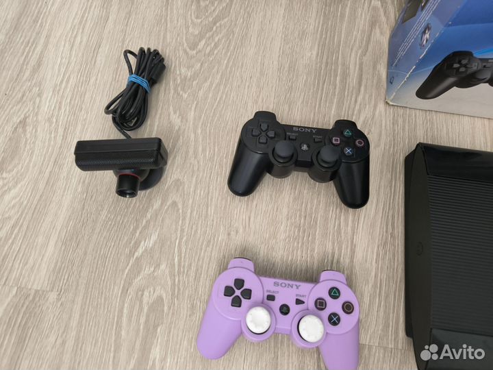 Sony PS3 super slim прошитая 500 Гб