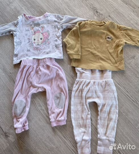 Одежда для девочки пакетом 80