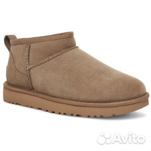 Угги женские Ugg Classic Ultra Mini, коричневый