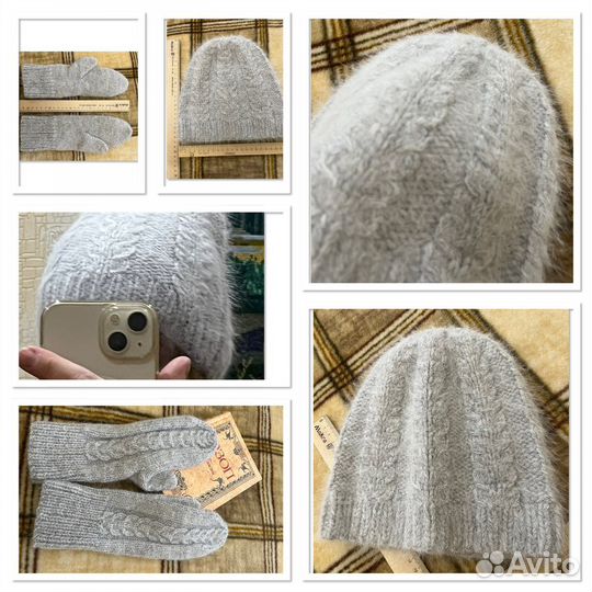 Шапка женская вязаная ручная работа