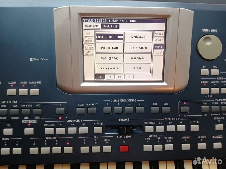 Синтезатор korg pa 500