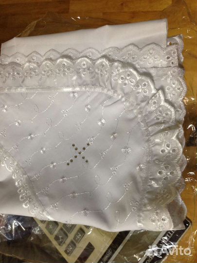 Крестильный набор хб на рост 56 см