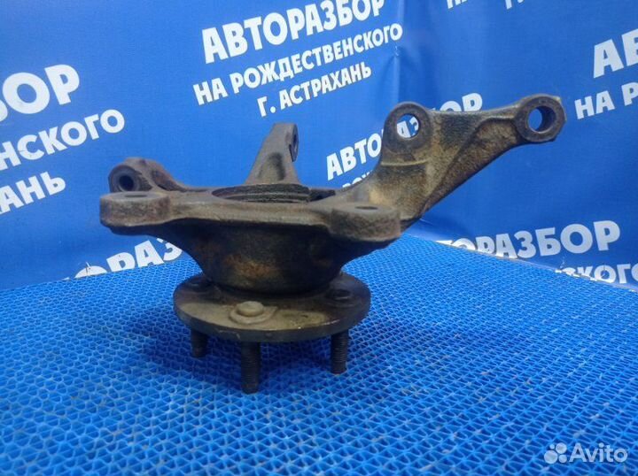 Передний левый поворотный кулак Chevrolet Aveo