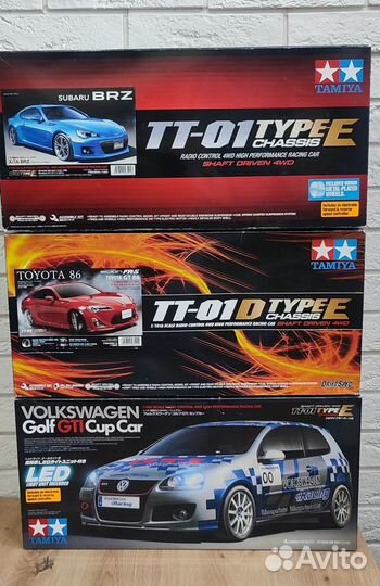 Радиоуправляемые модели Tamiya и корпуса 1/10