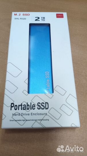 Портативный внешний диск 2 TB USB