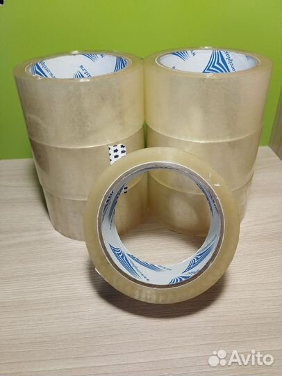 Скотч широкий прозрачный