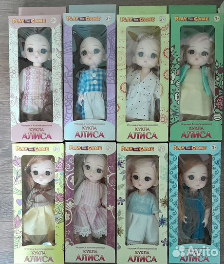 Кукла коллекционная Алиса 15 см