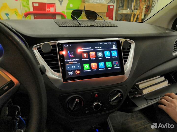 Автомагнитола Hyundai Solaris 2017-н.в. Android-11