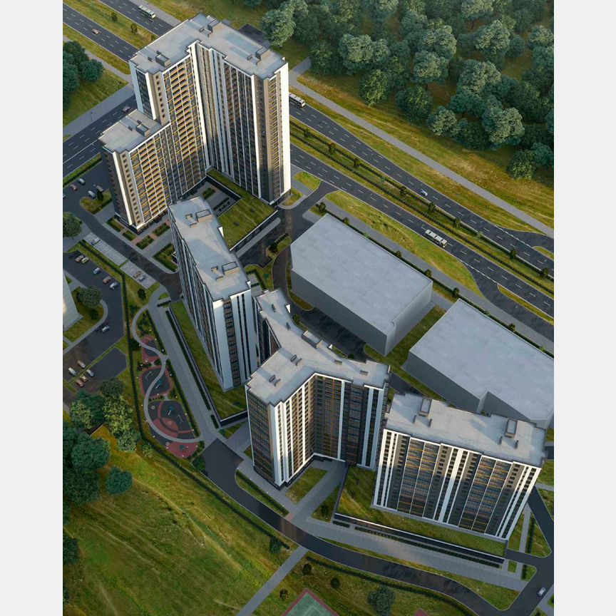 1-к. квартира, 27 м², 16/25 эт.