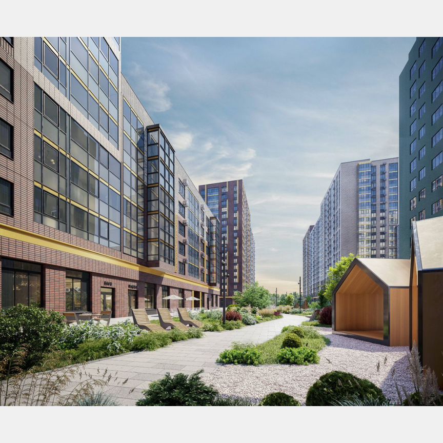 Квартира-студия, 26,4 м², 16/16 эт.