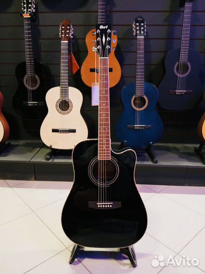 Электроакустическая гитара cort ad880ce
