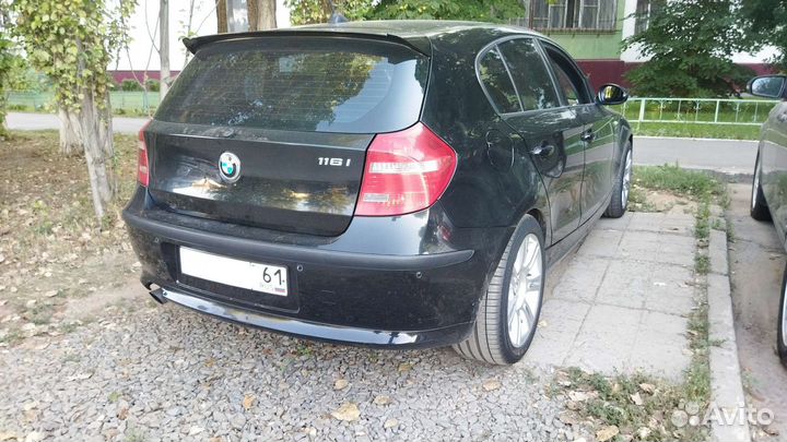 Бампер задний bmw 1 е87