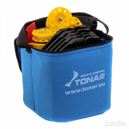 Набор жерлиц на подставке. Не оснащенные