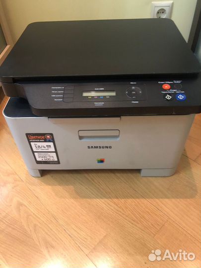 Продаю цветной лазерный принтер samsung CLX 3305