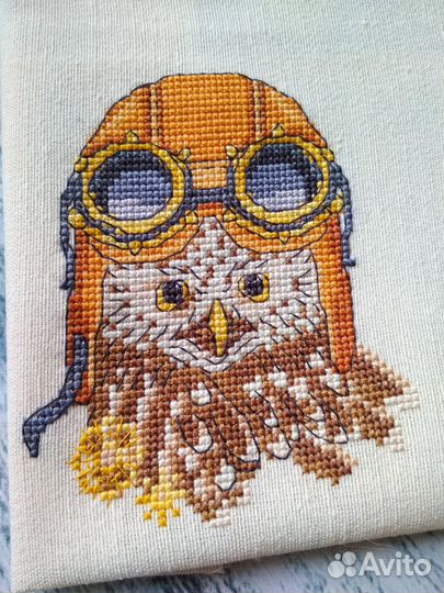 Вышивка крестом готовая работа