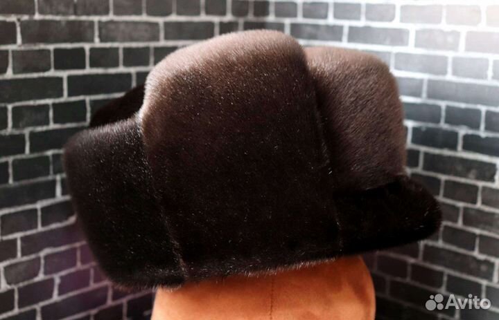 Мужская норковая кепка