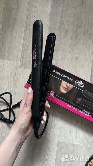 Выпрямитель/ плойка/ утюжок для волос rowenta
