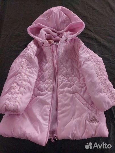 Куртка для девочки adidas размер 86-92 на 2 года
