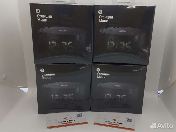 Яндекс станция мини с часами