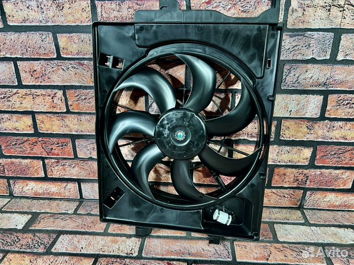 Вентилятор охлаждения Солярис 1 Рио 3