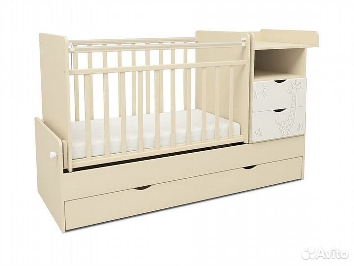Детская кроватка-трансформер скв-Компани скв-5 Жир