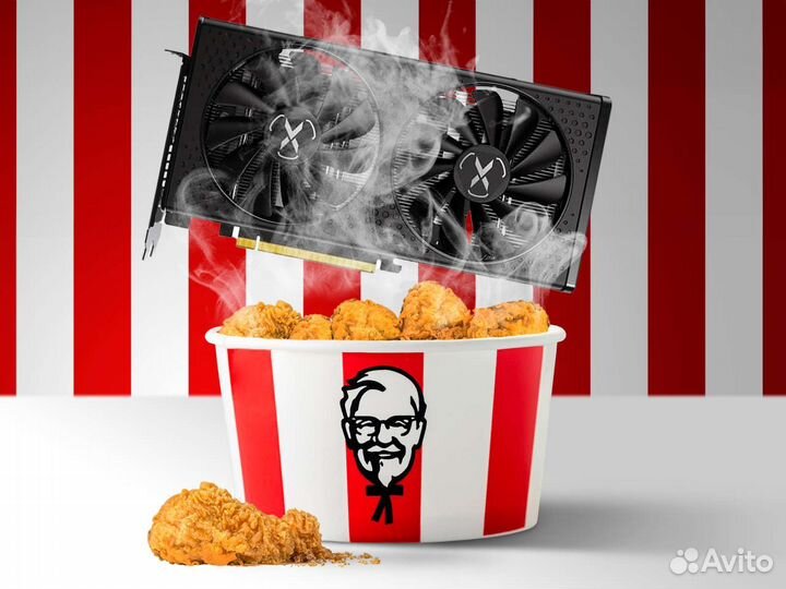 Видеокарта XFX AMD radeon RX 6600 8GB