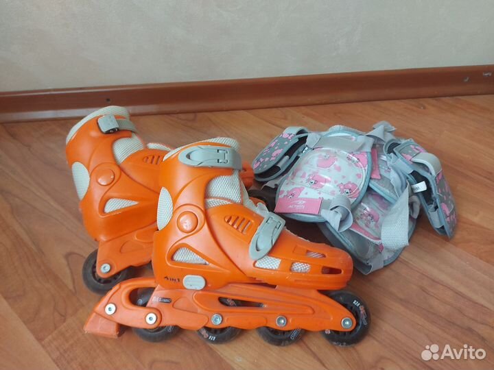 Ролики детские раздвижные 30-33