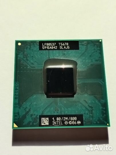 Процессор для ноутбука Intel Core 2 Duo T5670