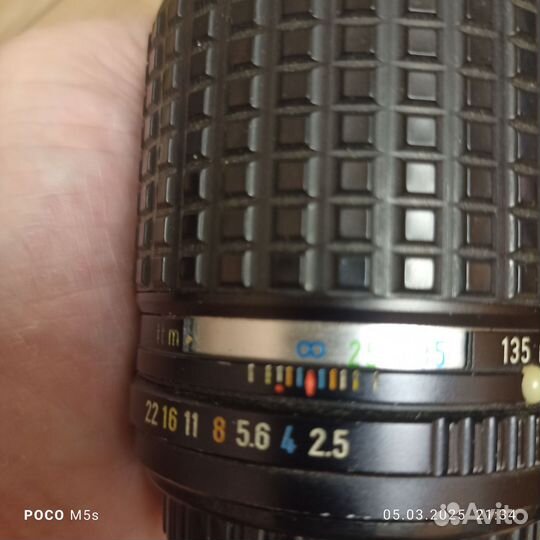 Объектив takhumar 135/2.5