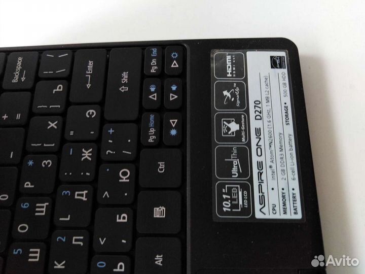 Нетбука Acer Aspire One D270 10,1