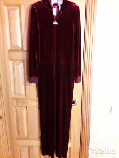 Бархатный комбинезон