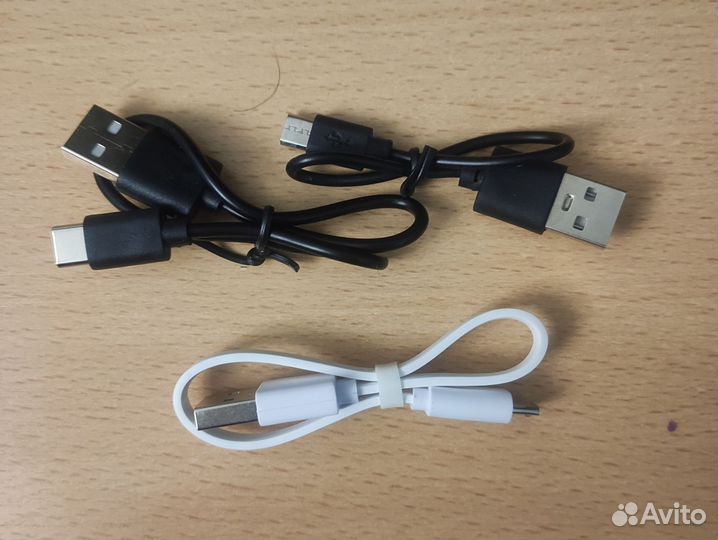 Кабель USB, micro и Type-C