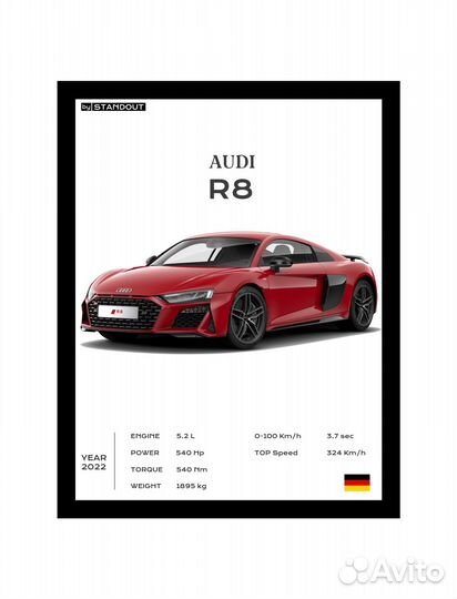 Постеры с автомобилями