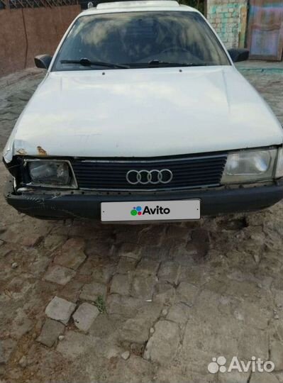 Audi 100 2.3 МТ, 1990, битый, 127 000 км