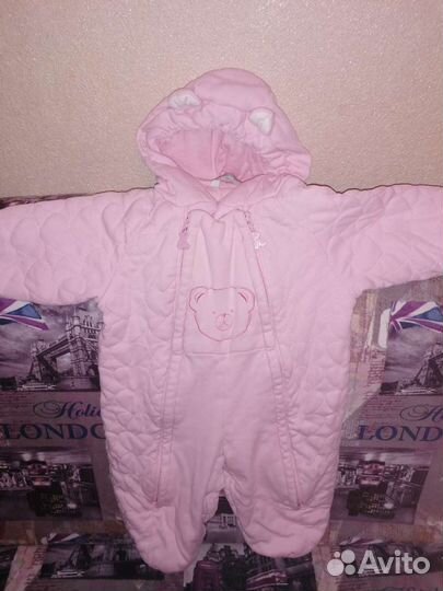 Комбинезон для девочки весна