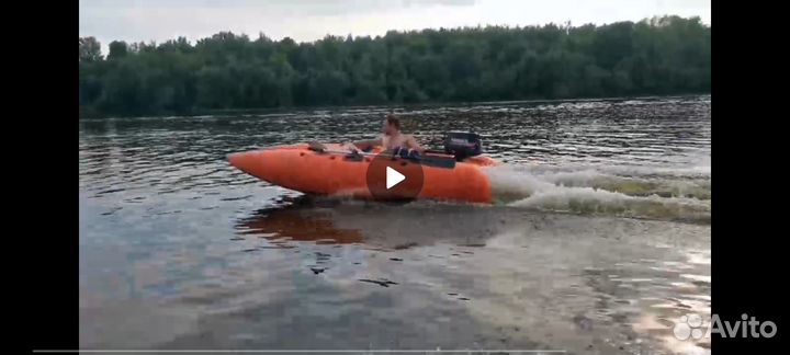 Надувной катамаран