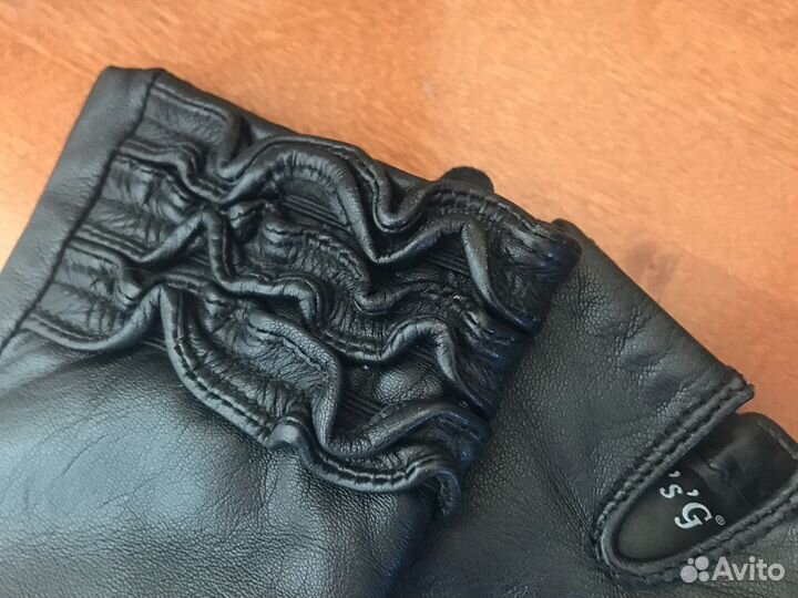 Перчатки женские кожаные 6.5