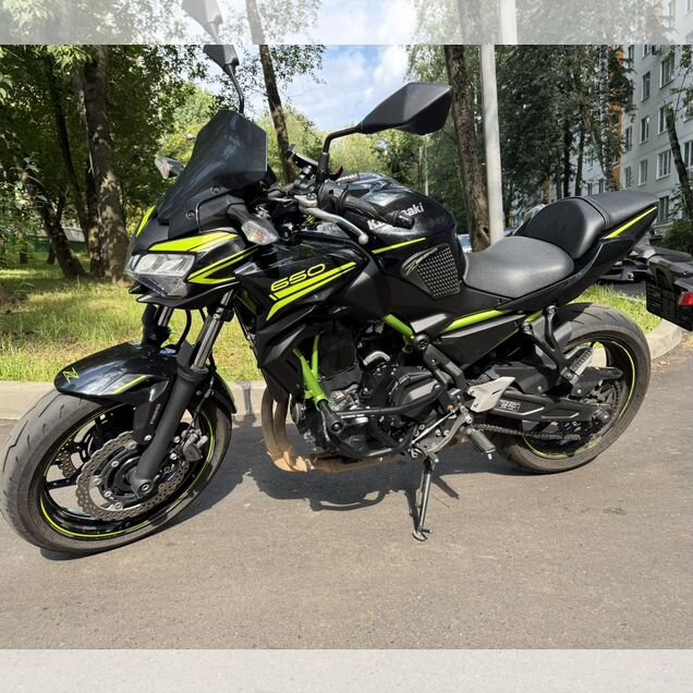 Kawasaki Z 650, 2020, 22 000 км