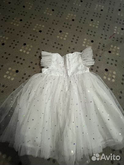 Платье звездочка снежинка