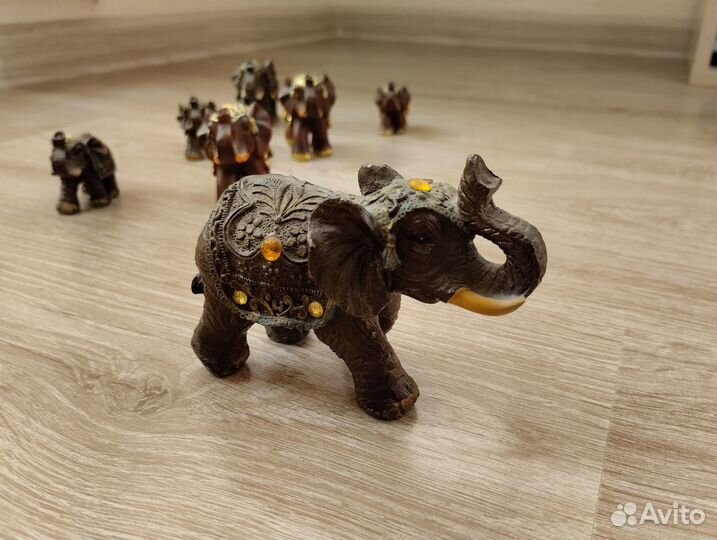 Статуэтки слоники керамика