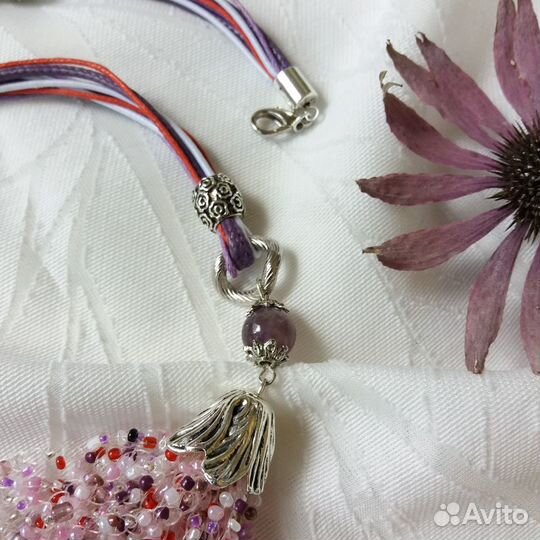 Ожерелье, колье - воздушка. Бижутерия