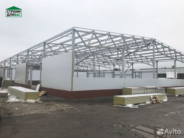 Быстровозводимые здания из сэндвич панелей