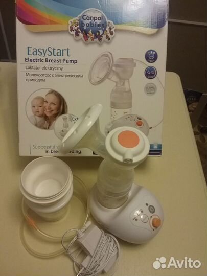 Canpol babies EasyStart молокоотсос электрический