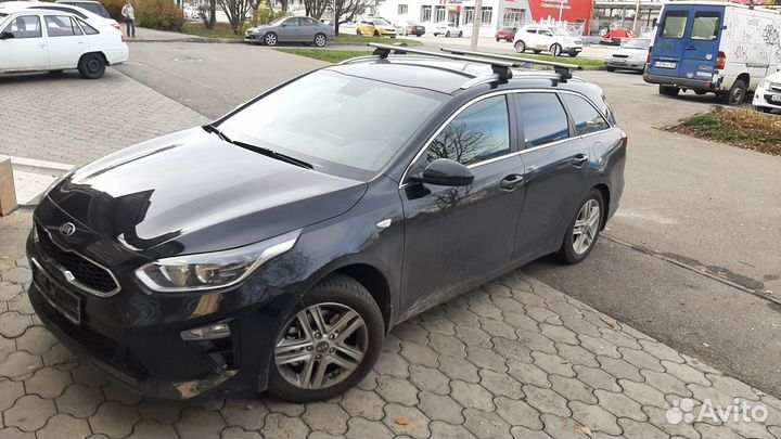 Багажник на крышу Kia Ceed универсал, крыло