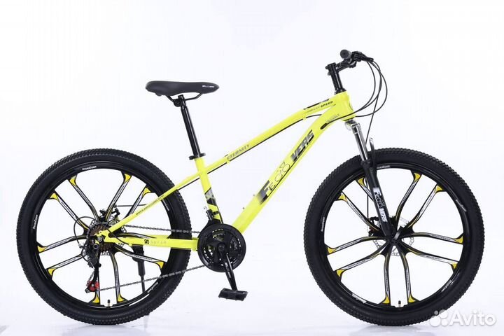 Велосипед на литых дисках