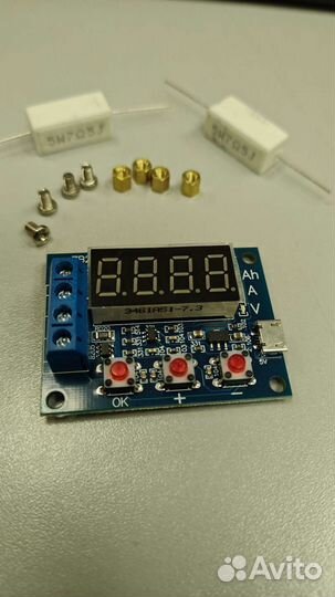 Измеритель ёмкости аккумулятора