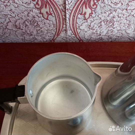 Кофейно-чайный набор.Алюминий.ссср