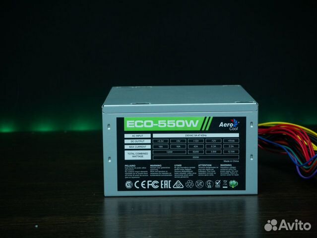 Aerocool ECO 550w