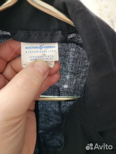 Халат рабочий на урок труда р. 46-48